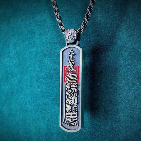Taoist Safety Talisman Pendant - Ward off Evil and Ensure Peace